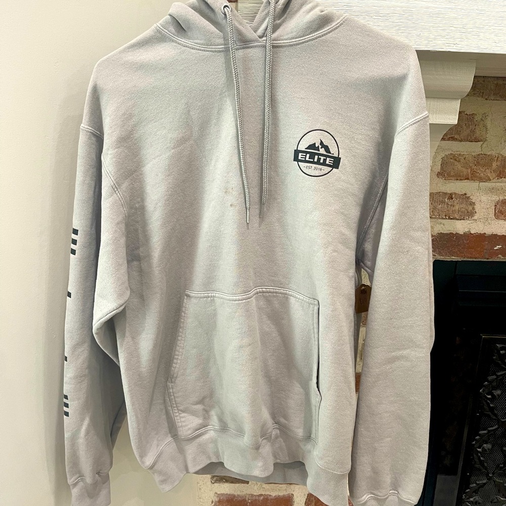 Gray Elite Hoodie